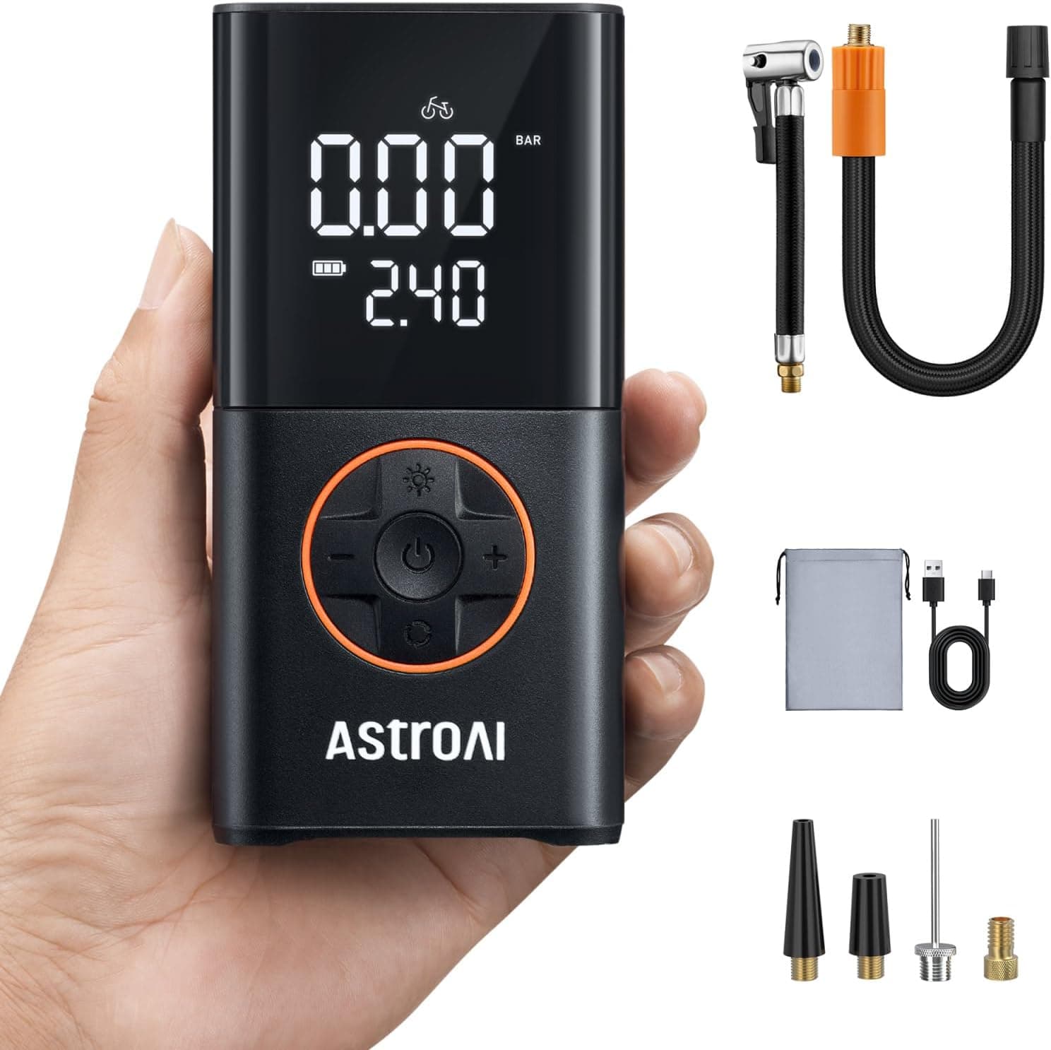 AstroAI Kabellose Reifenpumpe