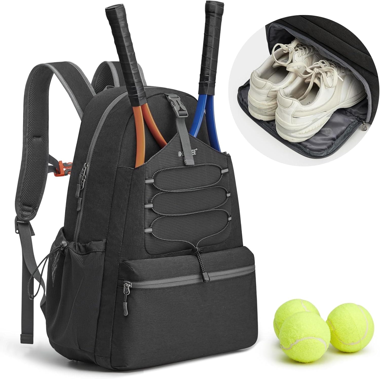 G4Free Tennisrucksack mit Schuhfach