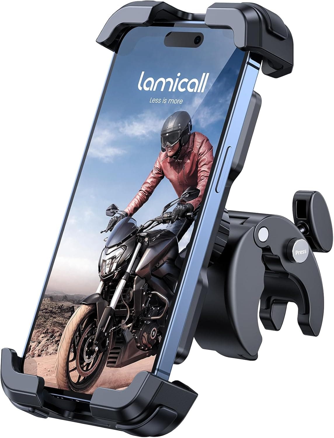 Lamicall Handyhalterung fürs Motorrad/Fahrrad