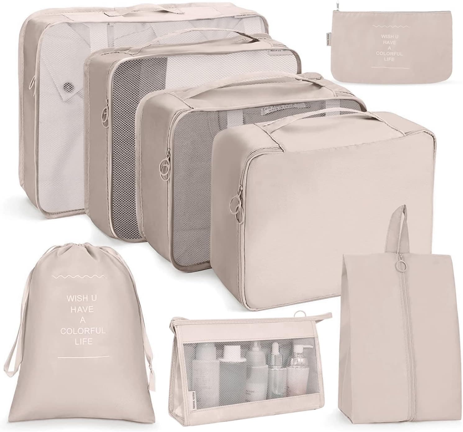 Osdue Kofferorganizer-Set, 8-teilig