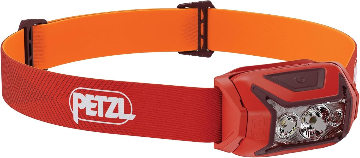 Petzl Actik Lamp in Rot
